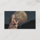 Carte De Visite Fleur de lune (Dos)