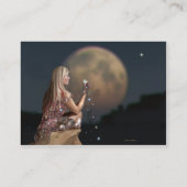 Carte De Visite Fleur de lune 2 (Dos)