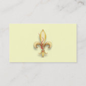 Carte De Visite Fleur-de-Lys ! (Dos)