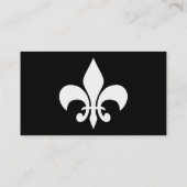 Carte De Visite fleur de lys simple (Dos)