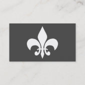 Carte De Visite fleur de lys simple (Dos)