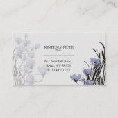 Carte De Visite Fleur de Magnolia (Dos)