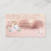 Carte De Visite Fleur de mélange, Confetti, Cuisine de pointes de (Devant)