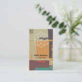 Carte De Visite Fleur de vie (Debout devant)