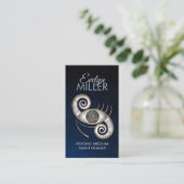 Carte De Visite Fleur de vie dans l'ornement oculaire (Debout devant)