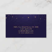 Carte De Visite Fleur de vie en lotus (Dos)