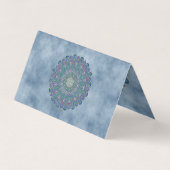 Carte De Visite Fleur De Vie - Mandala India Style 1 (Dos)