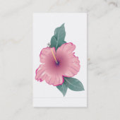 Carte De Visite Fleur d'Hibiscus (Dos)