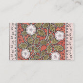 Carte De Visite Fleur d'illustration Rose sauvage Vintage (Dos)