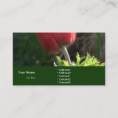 Carte De Visite Fleur du jardin (Dos)