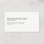 Carte De Visite Fleur Lotus | Main | Instructeur de yoga (Dos)