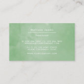 Carte De Visite Fleur Luxuriante (Dos)
