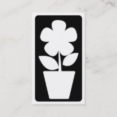 Carte De Visite fleur mod (Dos)