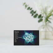 Carte De Visite fleur mystique (Debout devant)