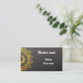 Carte De Visite Fleur mystique (Debout devant)