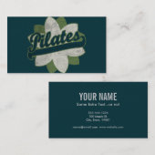 Carte De Visite Fleur Pilates (Devant / Derrière)