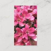 Carte De Visite Fleur Printemps (Dos)