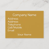 CARTE DE VISITE FLEUR SAUVAGE (Dos)