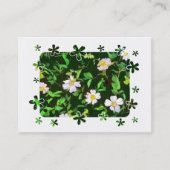 CARTE DE VISITE FLEUR SAUVAGE (Devant)