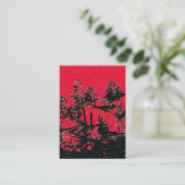 CARTE DE VISITE FLEUR SAUVAGE (Debout devant)