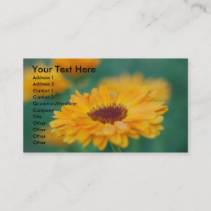 Carte De Visite Fleur sauvage