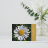 CARTE DE VISITE FLEUR SAUVAGE (Debout devant)