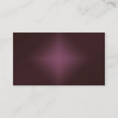 Carte de visite Fleur sauvage du Texas Bluebonnet (Dos)