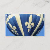 Carte De Visite Fleurdelisé modèle (Dos)
