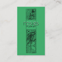 Carte de visite fleuriste