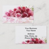 Carte De Visite Fleuriste (Devant / Derrière)