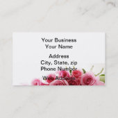 Carte De Visite Fleuriste (Dos)