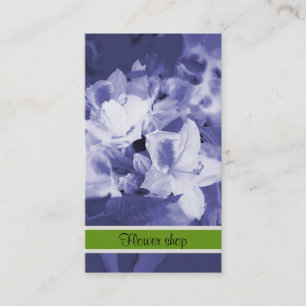 Carte De Visite Fleuriste