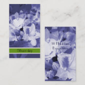 Carte De Visite Fleuriste (Devant / Derrière)