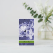 Carte De Visite Fleuriste (Debout devant)