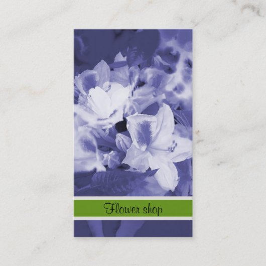 Carte De Visite Fleuriste (Devant)