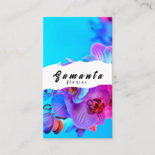 Carte de visite fleuriste