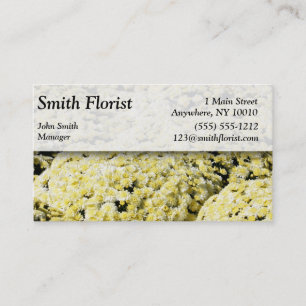 Carte de visite fleuriste