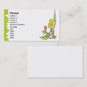 Carte de visite fleuriste (Devant / Derrière)