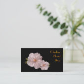 Carte De Visite Fleuriste (Debout devant)