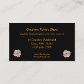 Carte De Visite Fleuriste (Dos)
