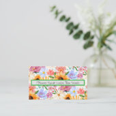 Carte De Visite Fleuriste (Debout devant)