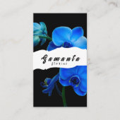 Carte de visite fleuriste (Devant)