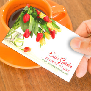 Carte de visite fleuriste