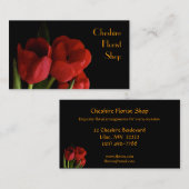 Carte De Visite Fleuriste (Devant / Derrière)