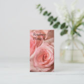 Carte De Visite Fleuriste (Debout devant)