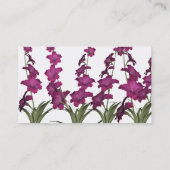 Carte De Visite Fleuriste rose (Dos)