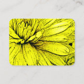 Carte De Visite Fleurs (Dos)