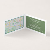 Carte De Visite Fleurs D'Amandes Par Van Gogh, Magasin De Fournitu (Intérieur)