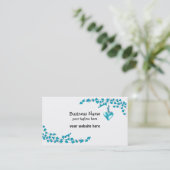 Carte De Visite Fleurs d'Aqua (Debout devant)