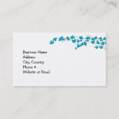 Carte De Visite Fleurs d'Aqua (Dos)